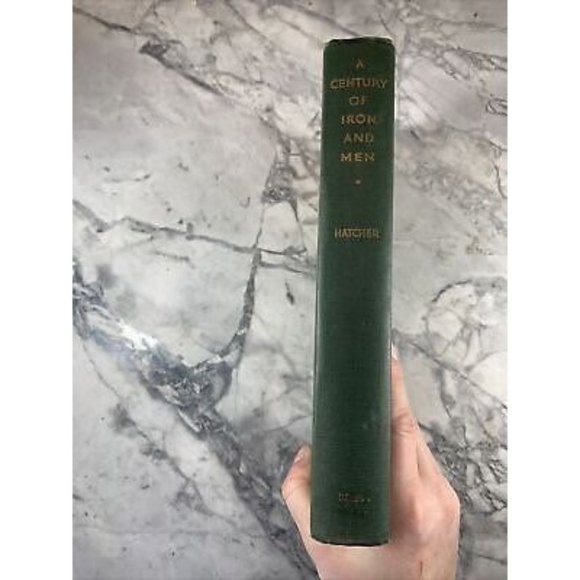 1950 Antique Industry History Book “A Century of Iron & Men” Business - Picture 4 of 4